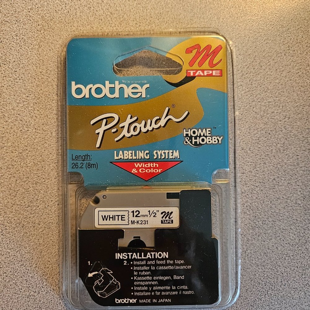 brother P-touch labeling tape
